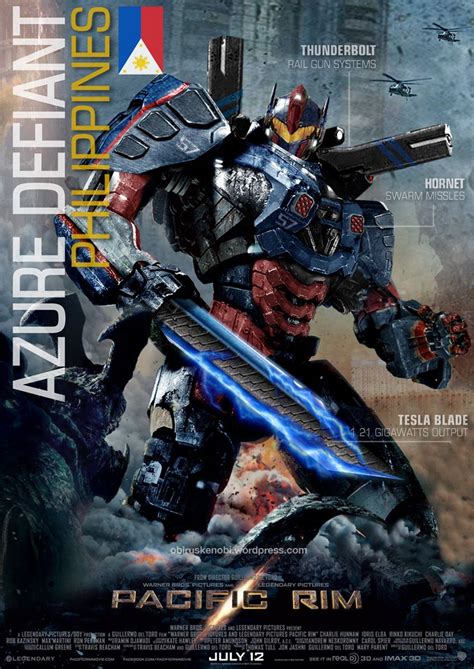 Pacific Rim Jaeger Azure Defiant Philippines 20 By Rs2studios On