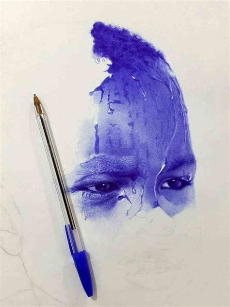 Ball Point Pen Art Drawing Painting Institute Pune