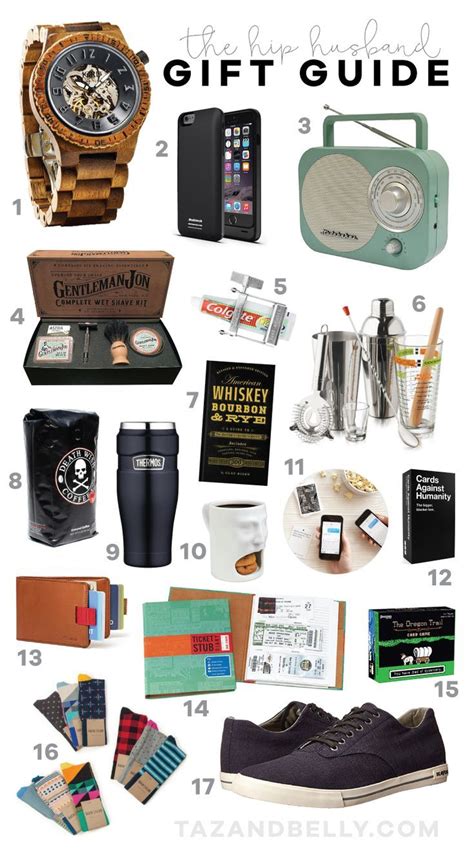 Best birthday gift ideas for husband in 2021 curated by gift experts. The Hip Husband Gift Guide - Taz and Belly | Best gift for ...