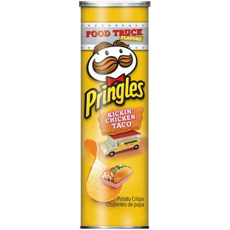 Pringles Kickin Chicken Taco Kelloggs