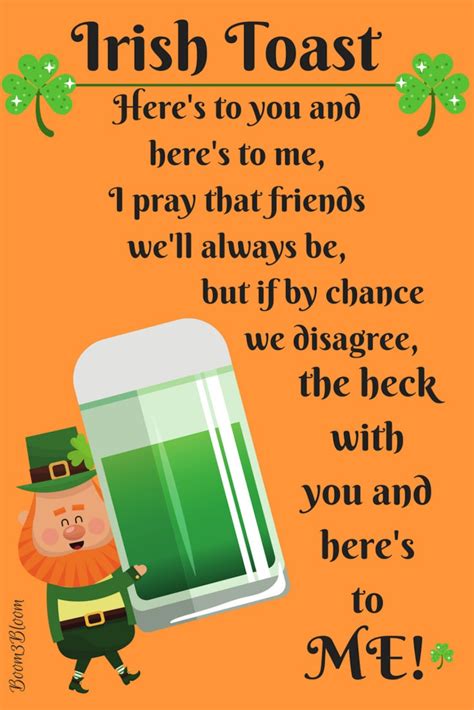 50 Irish Blessings Proverbs Quotes And Toasts Ebook Ireland Etsy