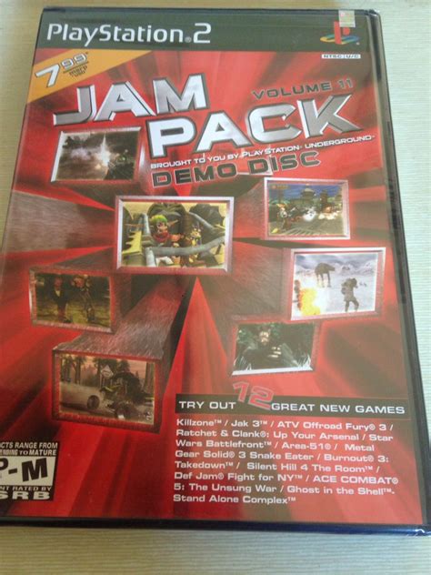 Jogo Jam Pack Vol11 Para Playstation 2 Original Lacrado Ps2 R 4500