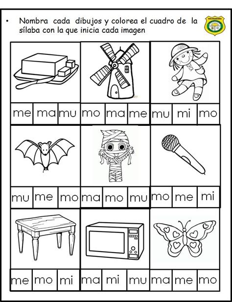 Spanish Worksheet With Pictures And Words For Children To Learn In The
