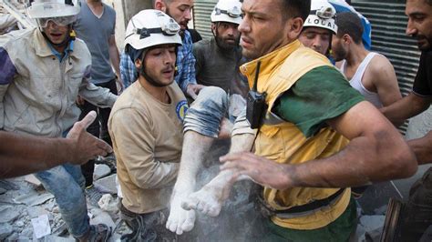 Syrias White Helmets Win Alternative Nobel Prize Bbc News