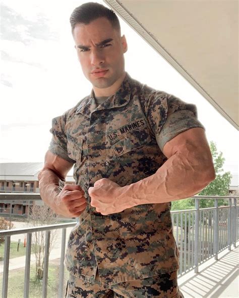 Pin By Dave Collins On Marine Times Sexy Military Men Men In Uniform Military Muscle Men