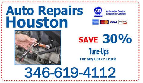 Auto Repair Houston Brake Repair Oil Change Tune Ups Automotive