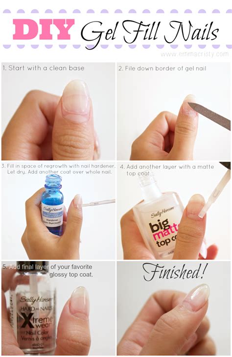 Gel Nails Step By Step Instructions