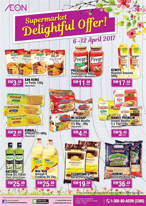 This is a list of supermarket chains in malaysia. AEON Supermarket Offer: San Remo La Pasta RM3.39/Pack ...