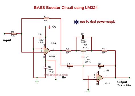 Lm324 Preamplifier Circuit Diagram Wiring Diagram Digital