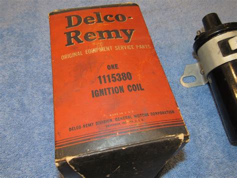 NOS Delco Remy 1915427 Ignition Coil 1115351 Chevy Olds Cadillac Buick