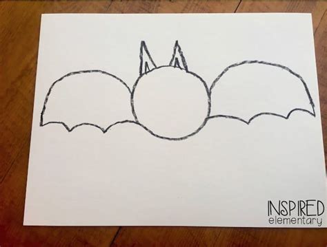 Friendly Bat Directed Drawing Directed Drawing Drawings Cool Drawings