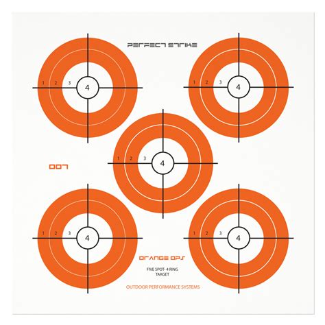 The suspect was critically injured following a shootout with responding police officers and taken into custody. Perfect Strike Shooting TARGETS. Orange OPS 007. (12" x 12 ...