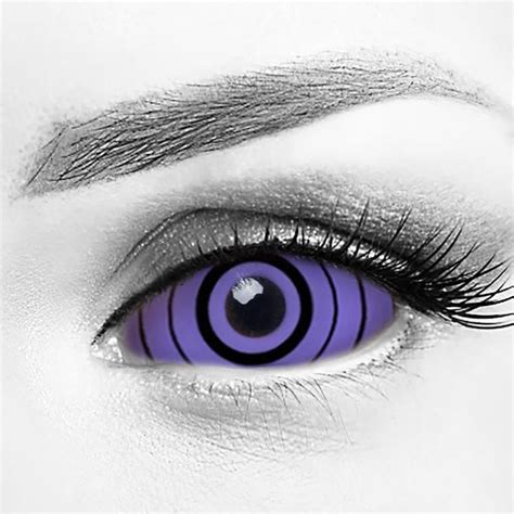 Sharingan Rinnegan Purple Sclera 22mm Contacts — Moco Queen