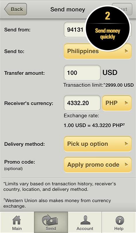 Download the western union® money transfer app and start sending cash worldwide today! Send Money Transfers Quickly - Western Union US - Android ...