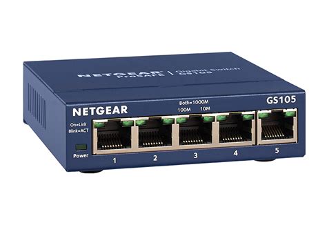 Gigabit Unmanaged Switch Series Gs105 Netgear