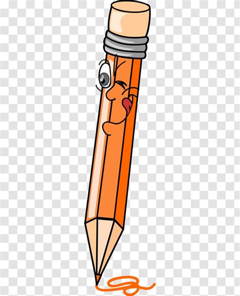 Clip Art Pencil Openclipart Pens Vector Graphics Drawing Orange