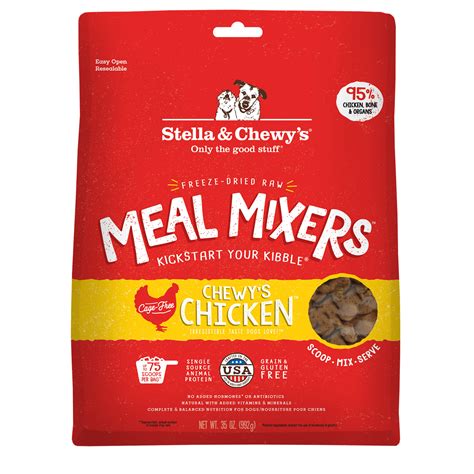 Stella And Chewys Freeze Dried Raw Chewys Chicken Meal Mixers High