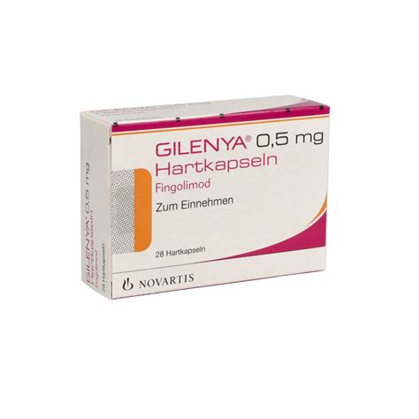Gilenya 05 Mg Hartkapseln 28 Stk Günstig Bei