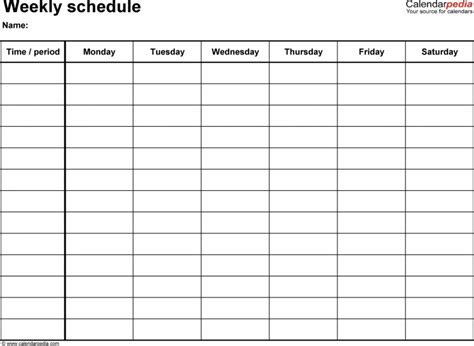 Blank 31 Day Calendar Free Calendar Template