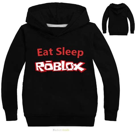 Roblox Hoodies Shirt For Boys Sweatshirt Red Noze Day Costume Children