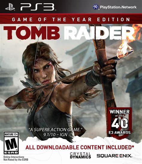 Amazon Americana Anuncia Edição Game Of The Year De Tomb Raider Ps3