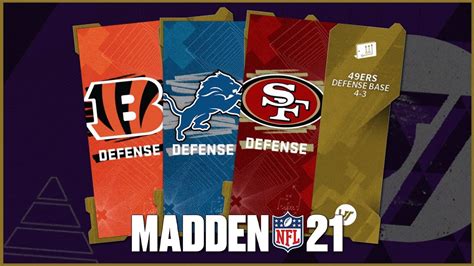 The Top 5 Defensive Playbooks In Madden 21 To Win More Games Youtube