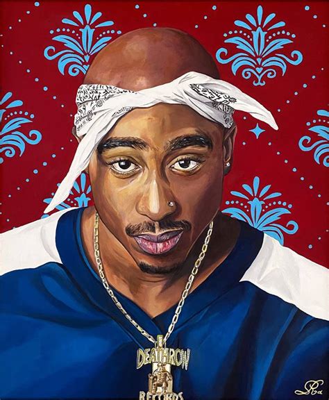 Tupac Shakur 2pac Portrait Painting By Rá Paints Saatchi Art