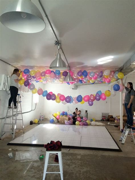 No Helium Required For This Epic Balloon Ceiling Make Balloon