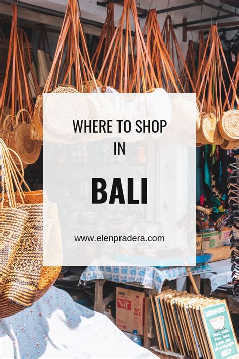 9 Places To Shop In Bali Bali Shopping Bali Travel Bali