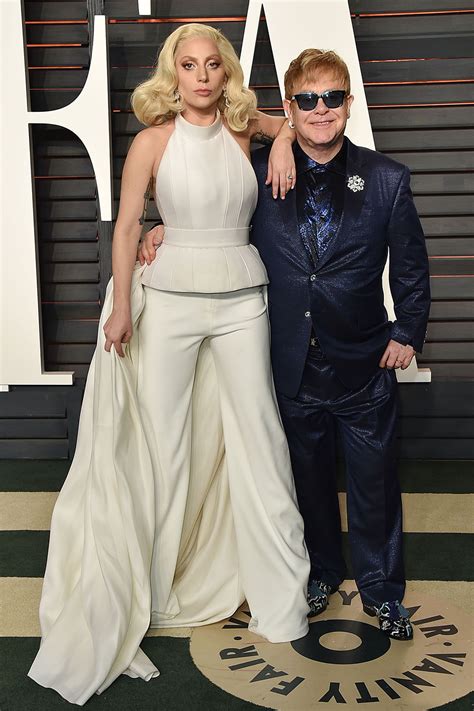 Elton john, king of both tunes and the putdown, is, of course, the master of dressing up. Lady Gaga and Elton John Partner for Macy's Clothing Line ...