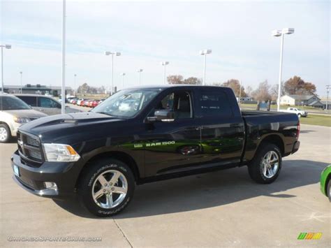 On the way to buy a new 18 taco i randomly pulled in and checked on a 17 dodge ram. 2011 Dodge Ram 1500 Sport Crew Cab 4x4 in Brilliant Black ...