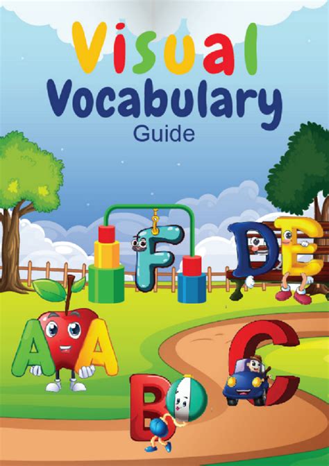 Visual Vocabulary Guide A World Of Words For 3 Year Olds
