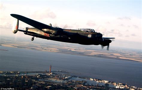 Incredible Footage Captured Alongside Legendary Lancaster Bomber