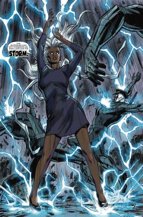 Storm Gets It Done Even In Heels Black Panther And The Crew 1 Rmarvel