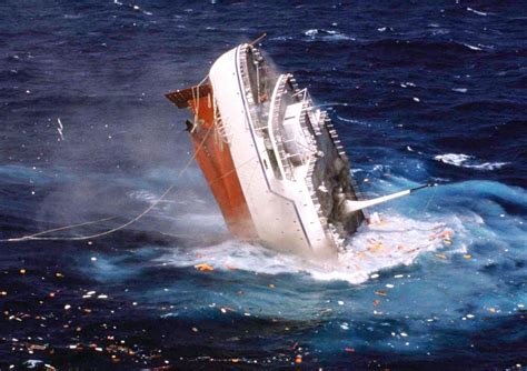 Cruise Ship Mts Oceanos Sinks Off The Coast Of South Africa 4 August
