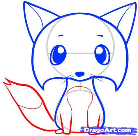 Draw A Fox For Kids Step By Step Drawing Sheets Added