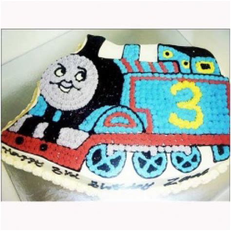 Get married to her fiancée; Thomas the Tank Engine Shaped Ice Cream Cake Melbourne
