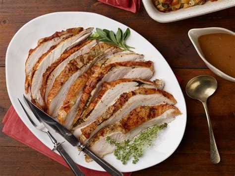 The best way cook roast turkey breast isn't in the crockpot, but in the oven instead, and it only takes. Make-Ahead Roasted Turkey Breast Recipe | Food Network ...