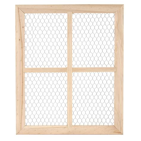 Darice Chicken Wire Window Frame 4 Panels 16 X 20 Inches Walmart