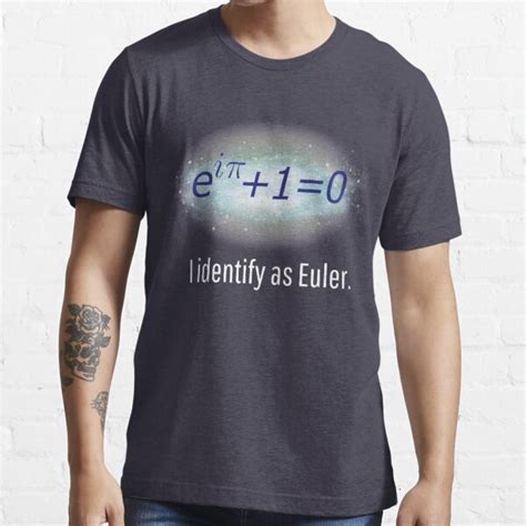 Funny I Identify As Euler Math Equation Eulers Identity Nerdy T