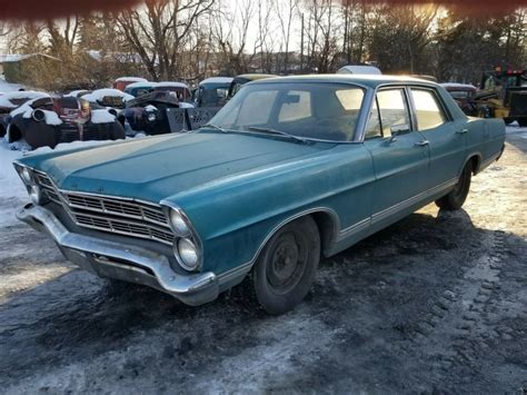 1967 Ford Galaxie 500 4 Door Sedan Nice Driver Classic Ford Galaxie