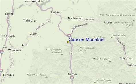 Cannon Mountain Ski Resort Guide Location Map And Cannon