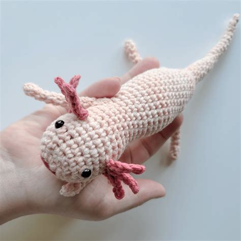 Axolotl Crochet Pattern • Oombawka Design Crochet