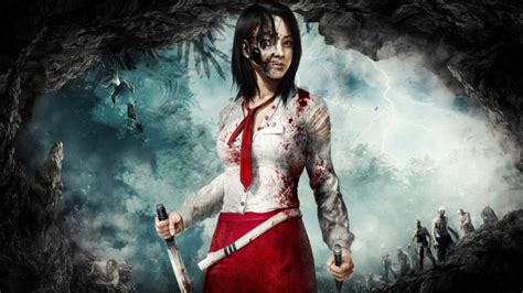 Dead Island Zombie Necktie Brunette Girl Cave Games Girls Dark Horror Wallpapers Hd