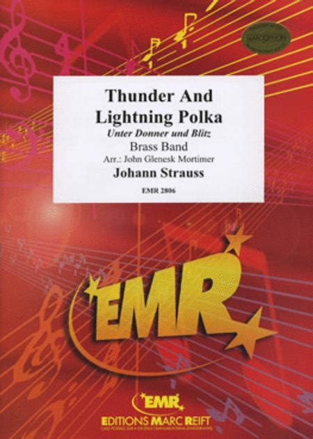 Sheet Music Thunder And Lightning Polka Brass Ensemble