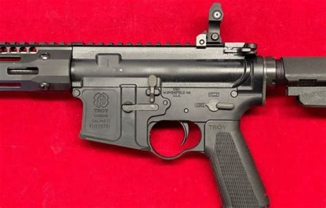 Troy A4 Pistol With Sba3 Brace 556mm Nato 10″