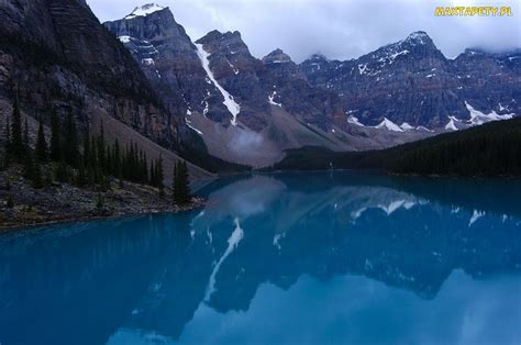 Tapety Zdjęcia Kanada Park Narodowy Banff Jezioro Moraine Lake