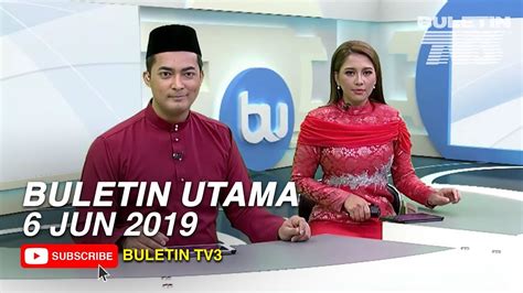 Buletin utama siaran ahad, 29 november 2020, bersama penyampai amirulhakim lokman dan norliza mat zain. Buletin Utama (2019) | Khamis, 6 Jun - YouTube