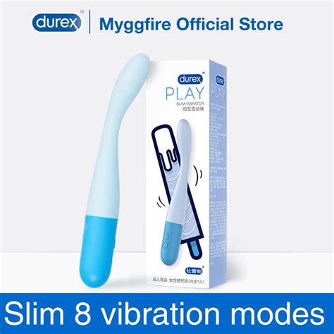 Durex Multi Speed G Spot Vagina Slim Vibrator Soft Clitoris Stimulator Massager Erotic Goods Sex
