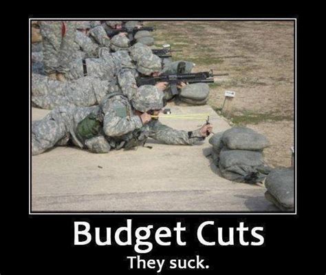 Budget Cuts Military Humor